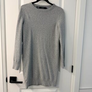 Vero Moda Light Gray Sweater Dress